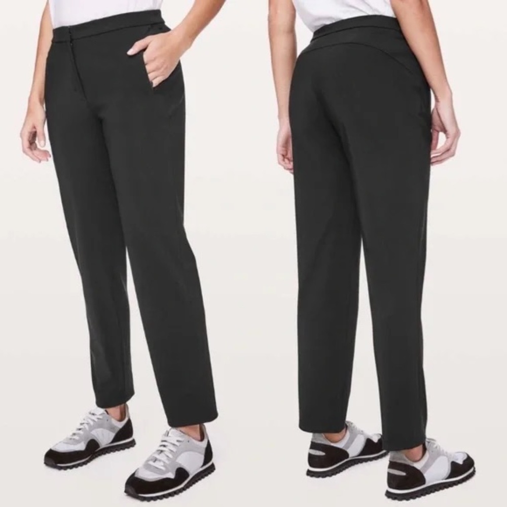 lululemon athletica black Women's Straight Leg Pants